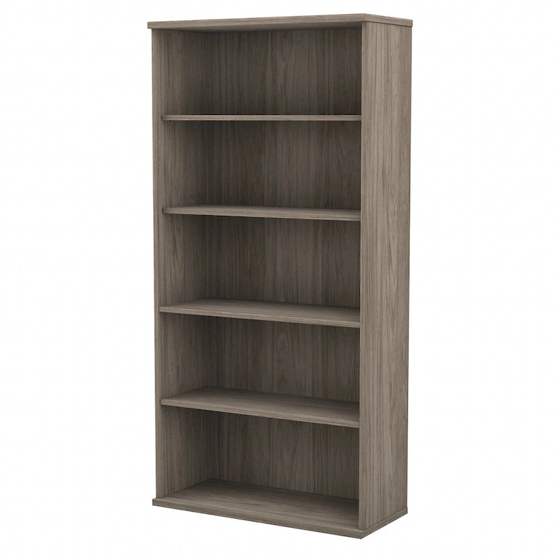 Tall 5-Shelf Bookcase Bookshelf Organizer