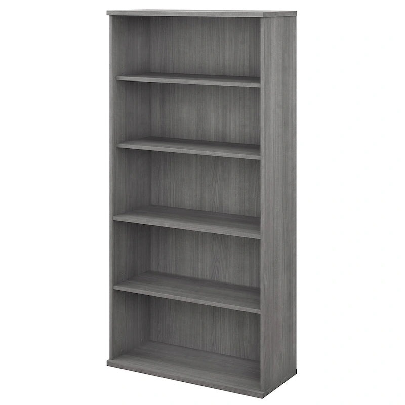 Tall 5-Shelf Bookcase Bookshelf Organizer