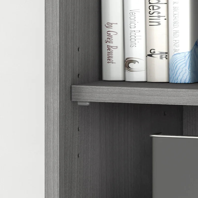 Tall 5-Shelf Bookcase Bookshelf Organizer