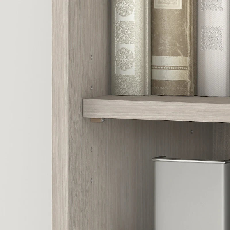 Tall 5-Shelf Bookcase Bookshelf Organizer