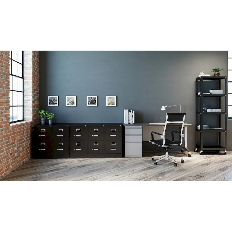 22 Deep 2-Drawer Letter Vertical File Cabinet