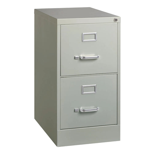 22 Deep 2-Drawer Letter Vertical File Cabinet
