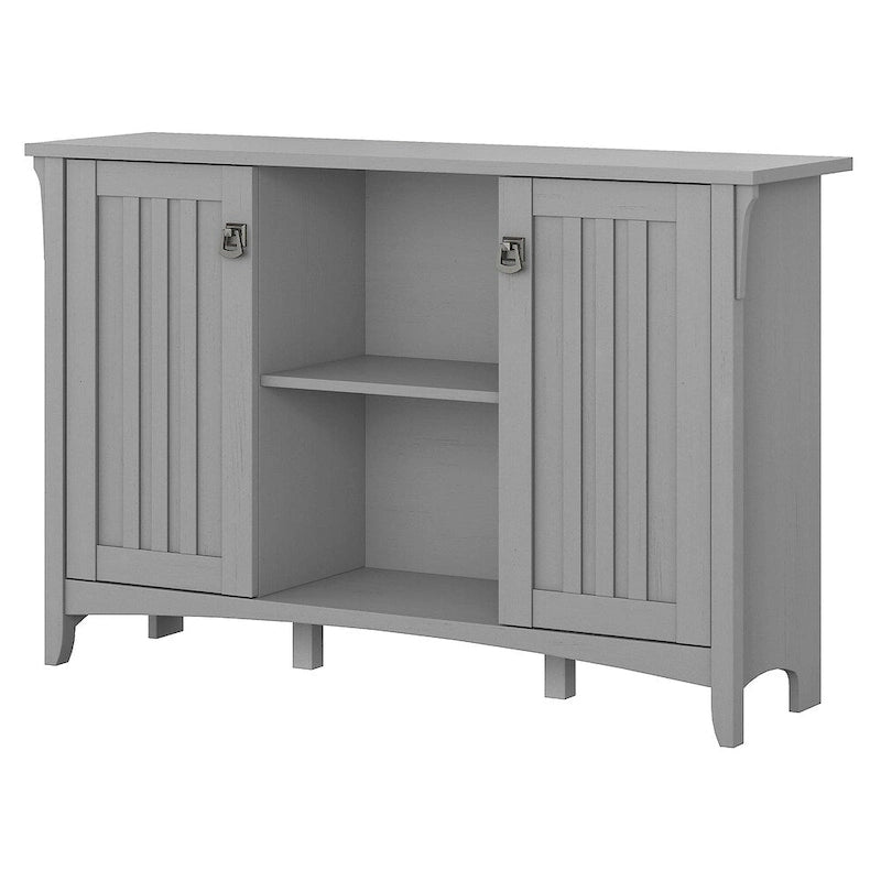 Accent Storage Cabinet with Doors in Gray - 46.22L x 12.76W x 29.96H