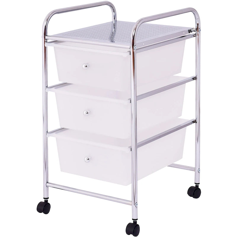 3-Drawer Rolling Storage Cart