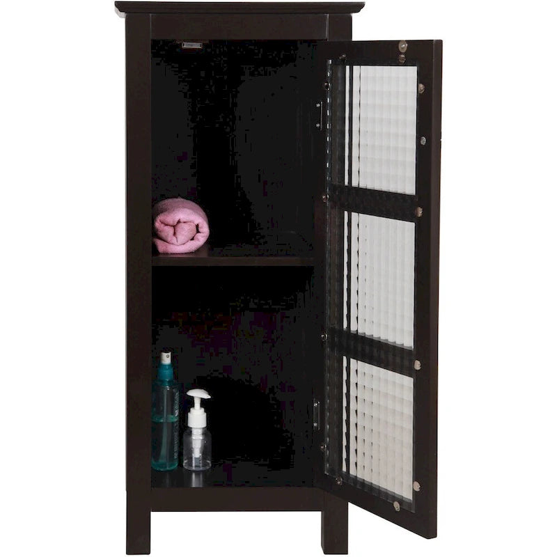 Floor Cabinet with Glass Door