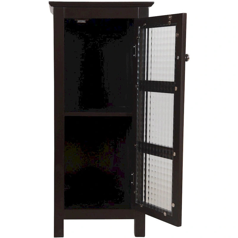 Floor Cabinet with Glass Door