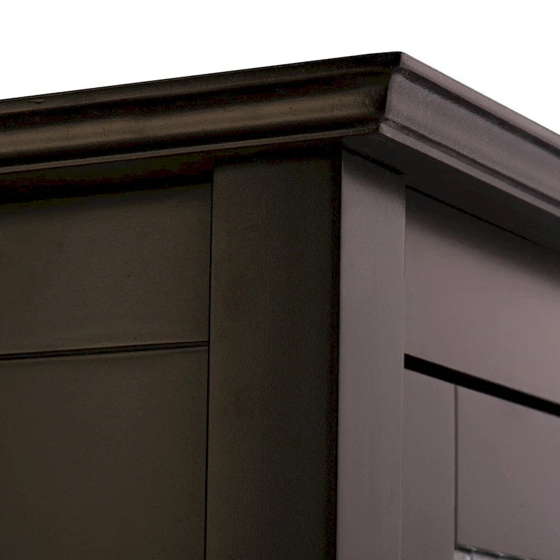 Floor Cabinet with Glass Door