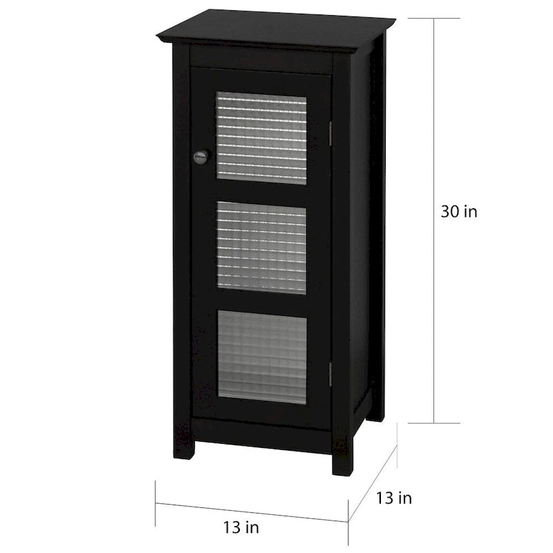 Floor Cabinet with Glass Door