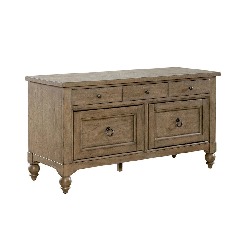 Dusty Taupe Credenza