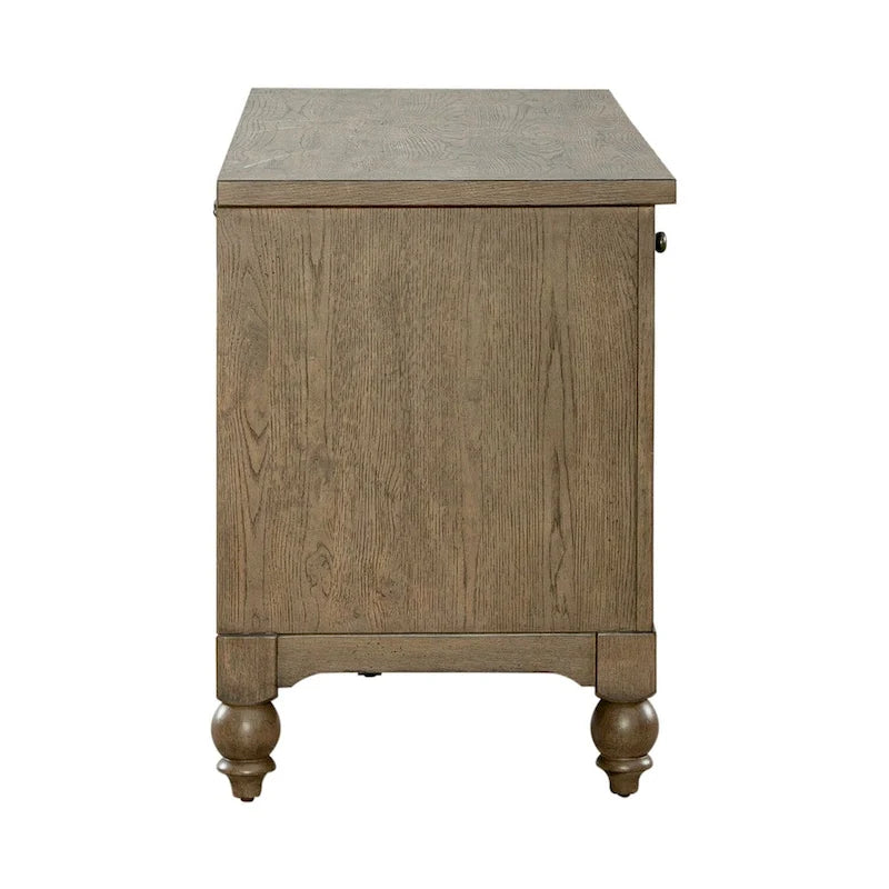 Dusty Taupe Credenza