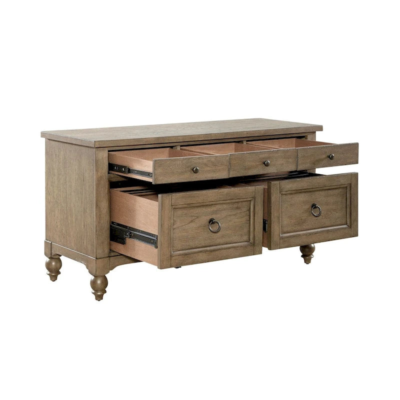 Dusty Taupe Credenza