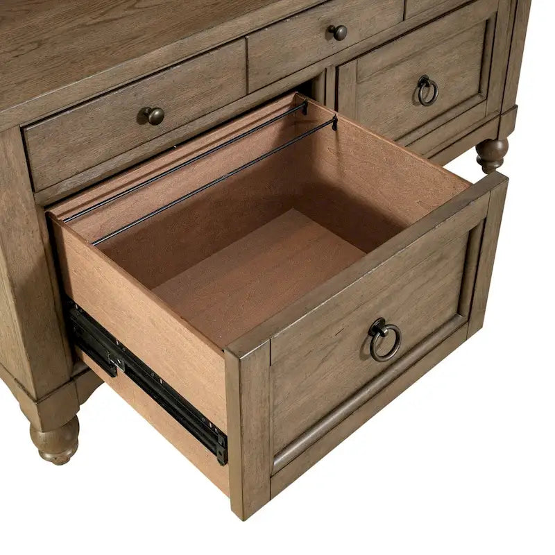 Dusty Taupe Credenza
