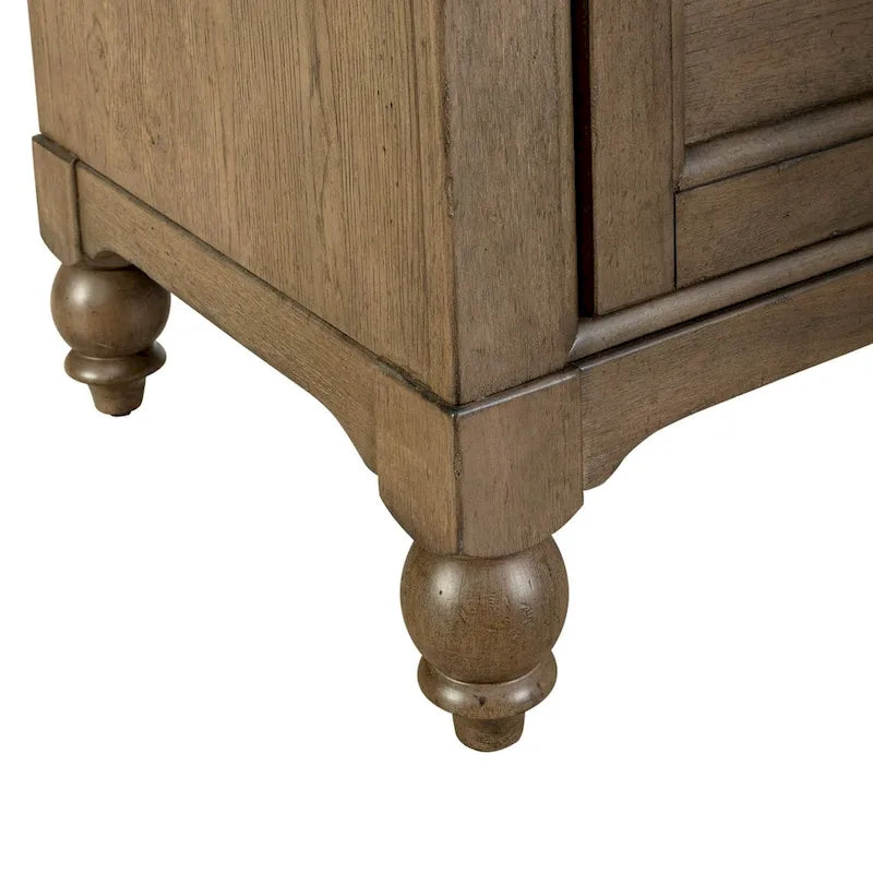 Dusty Taupe Credenza
