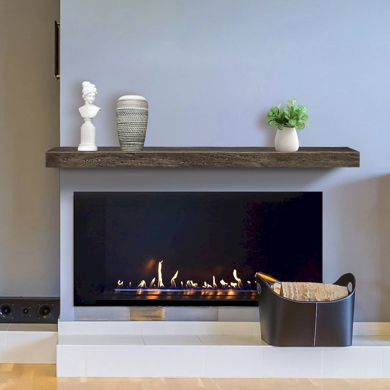60-In Fireplace Mantel Shelf Wall Mounted - Floating Shelves