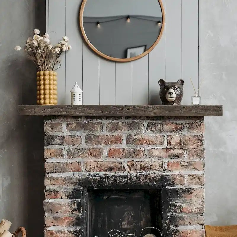 60-In Fireplace Mantel Shelf Wall Mounted - Floating Shelves