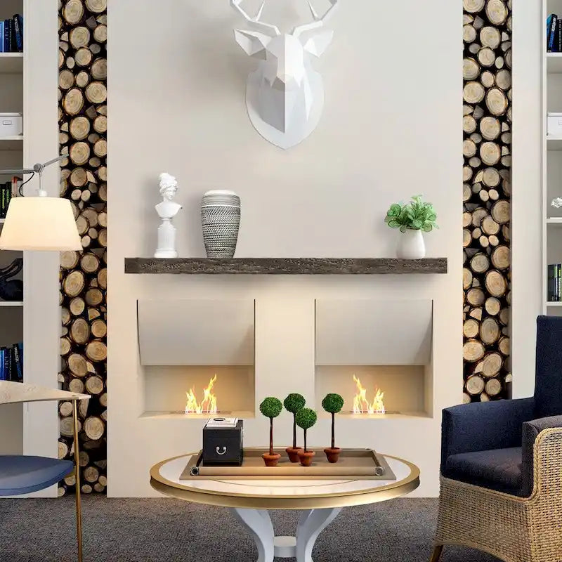 60-In Fireplace Mantel Shelf Wall Mounted - Floating Shelves