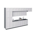 Kitchen White Matte Color Base Size 15Ft Wide - 180x107