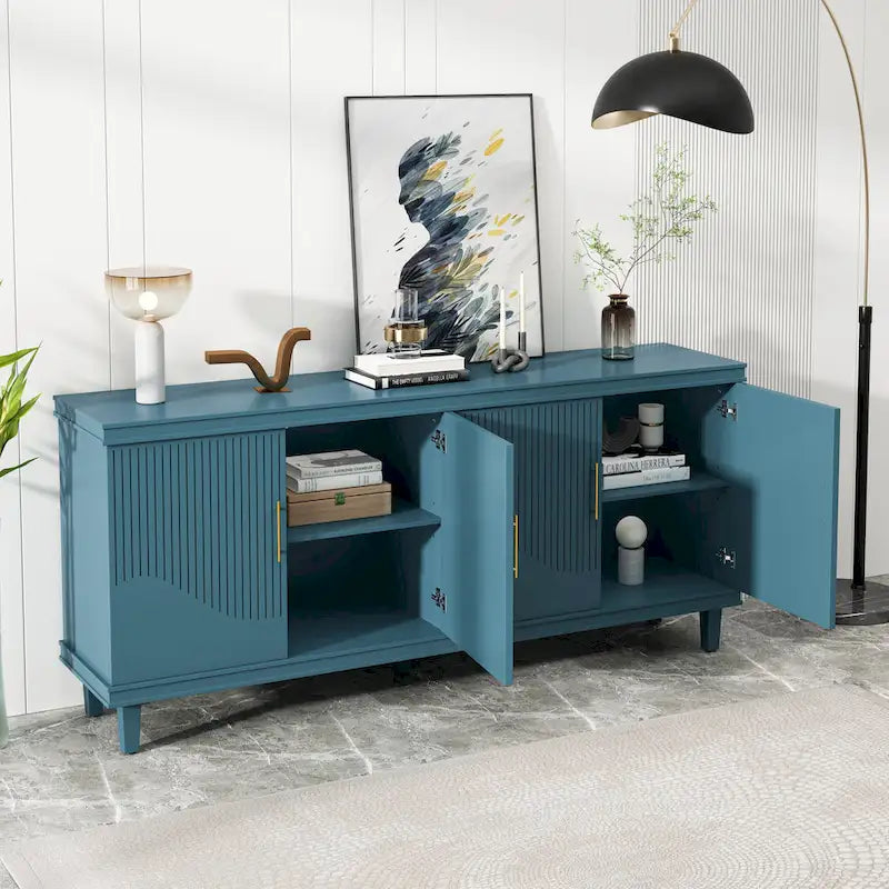 Large Size 4-Door Cabinet