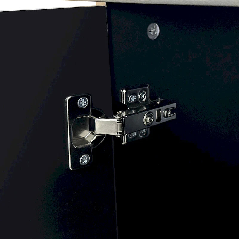 4-Door Storage Cabinet with Adjustable Shelves