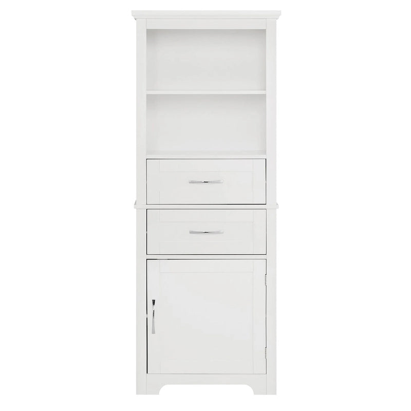 Display Cabinet with Open Shelves