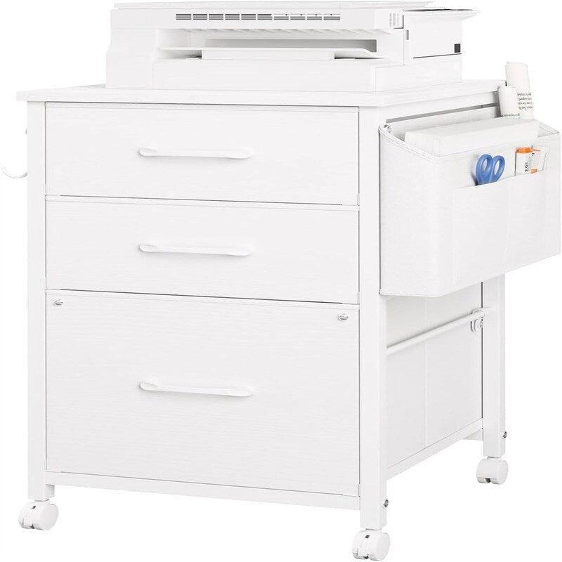 Small File Cabinets for Home Office - 3 Drawer Filing Cabinet