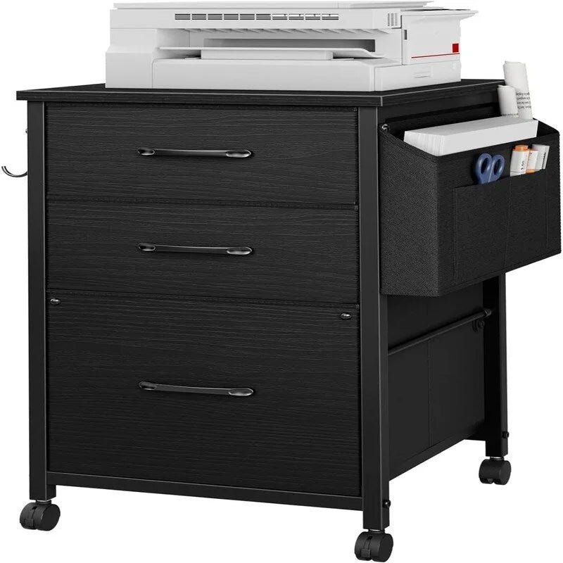 Small File Cabinets for Home Office - 3 Drawer Filing Cabinet