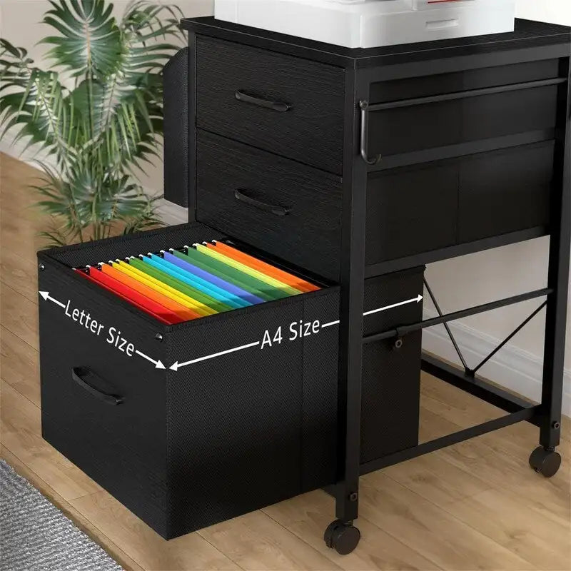 Small File Cabinets for Home Office - 3 Drawer Filing Cabinet