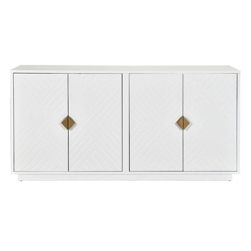 Storage Sideboard with Adjustable Shelves