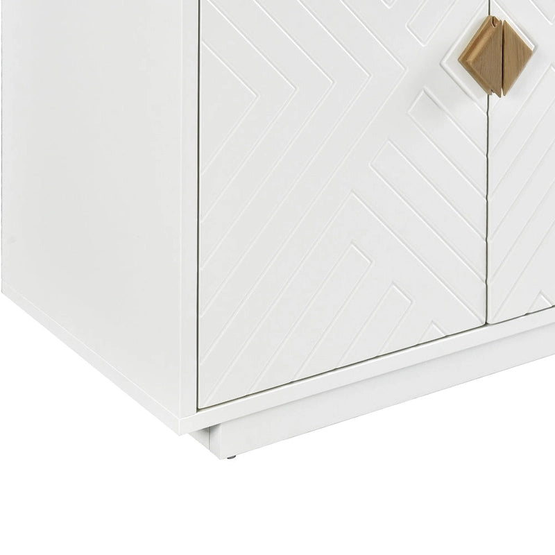 Storage Sideboard with Adjustable Shelves