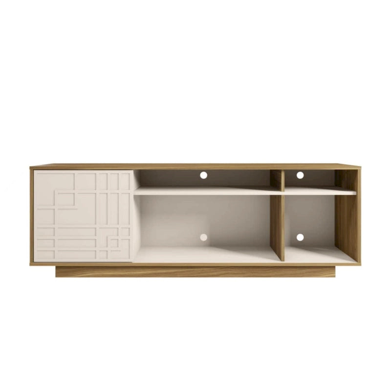 Contemporary TV Stand for TVs Up to 70in, Oak
