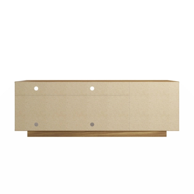 Contemporary TV Stand for TVs Up to 70in, Oak
