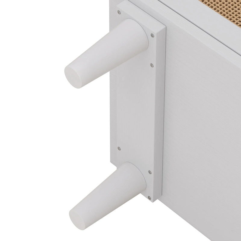 6-Drawer Rattan Cabinet