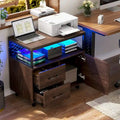 Sideboard Buffet Storage File Cabinet with Drawers