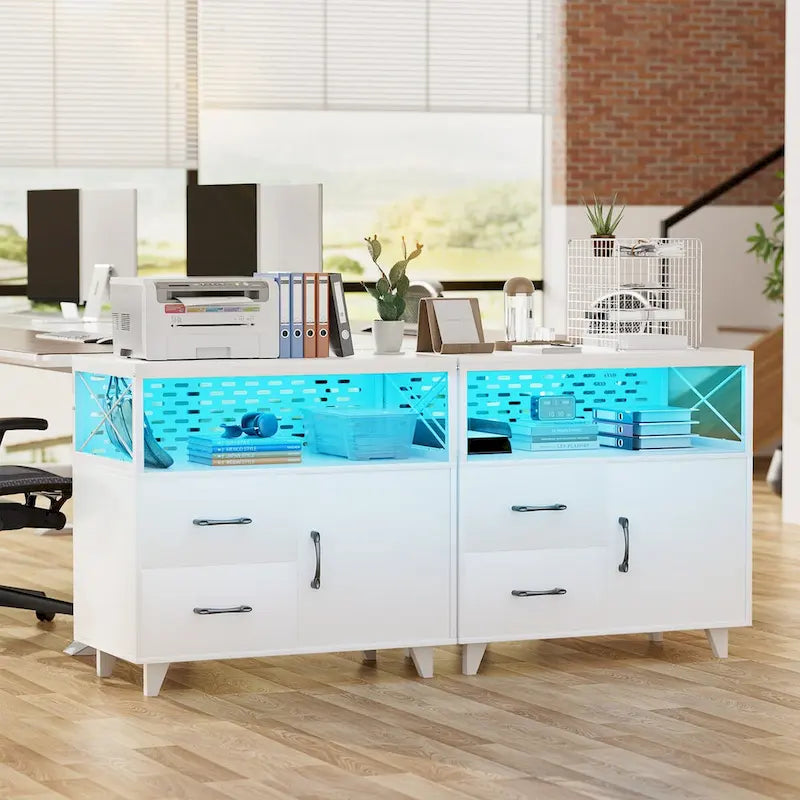 Sideboard Buffet Storage File Cabinet with Drawers