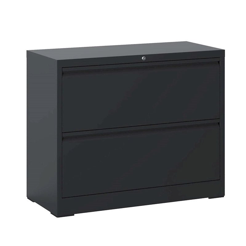 2-Drawer Lateral File Cabinet with Lock