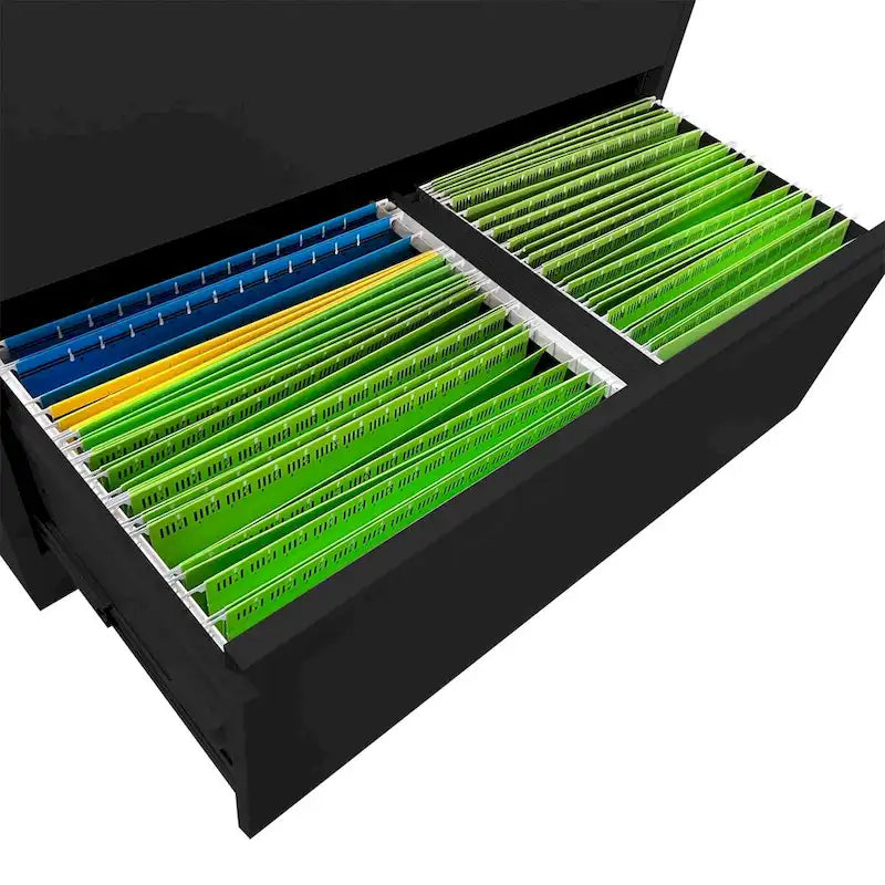 2-Drawer Lateral File Cabinet with Lock