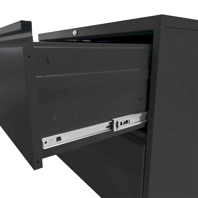 2-Drawer Lateral File Cabinet with Lock