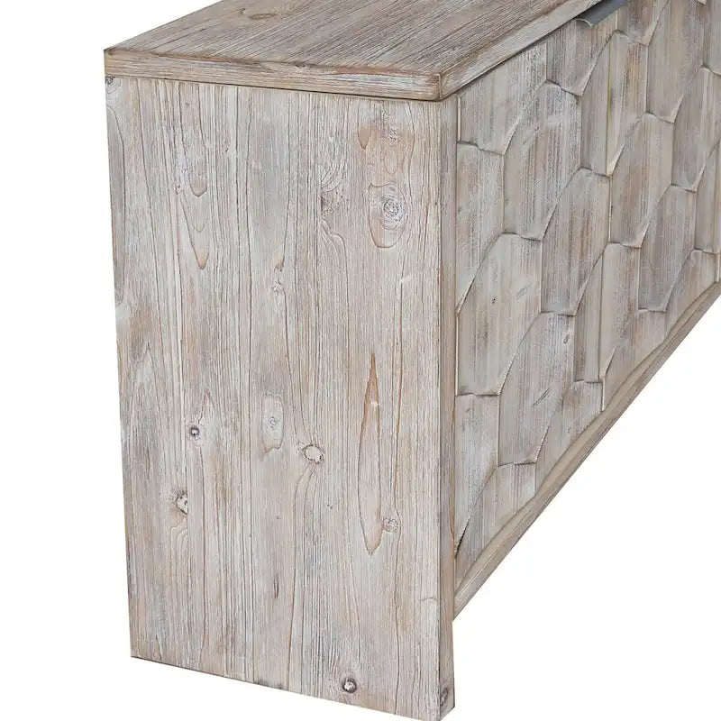 4-Door Wooden Cabinet Sideboard with Storage