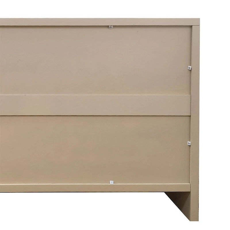 4-Door Wooden Cabinet Sideboard with Storage