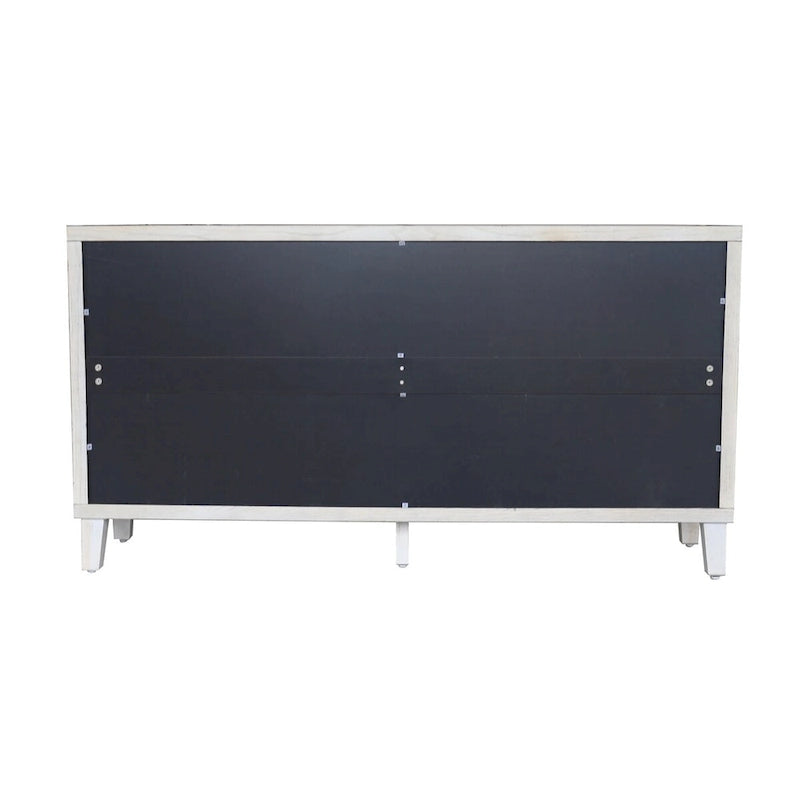 4 Shutter Door Wooden Sideboard Buffet Cabinet
