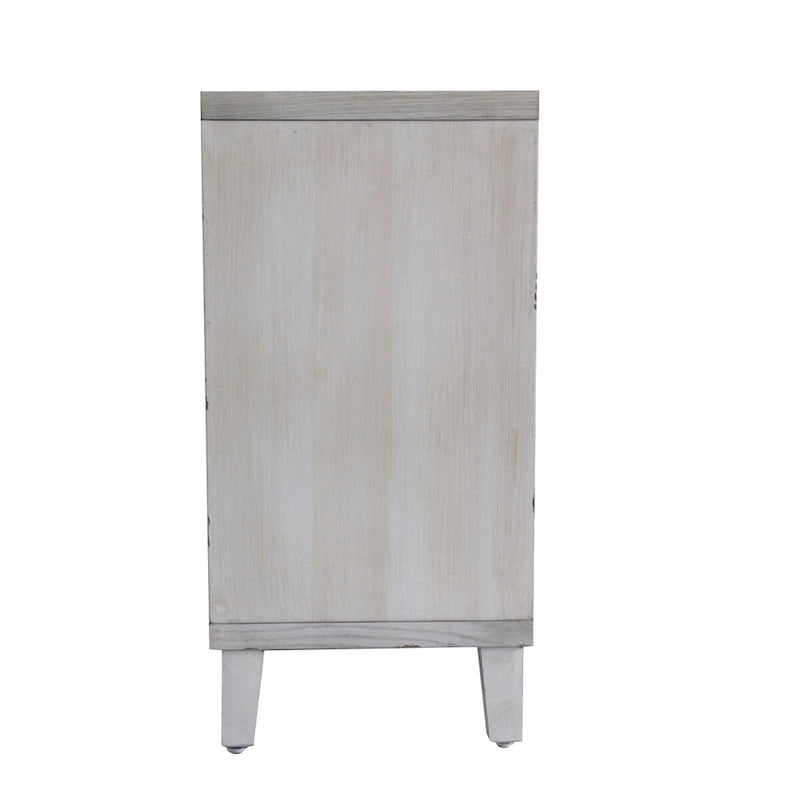 4 Shutter Door Wooden Sideboard Buffet Cabinet