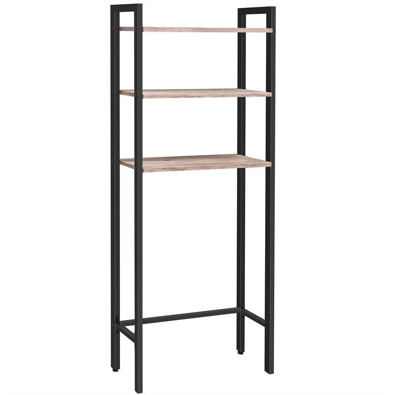 Over The Toilet Storage - 9.4"D x 24.8"W x 64.2"H