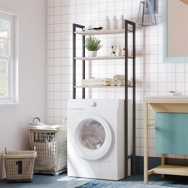 Over The Toilet Storage - 9.4"D x 24.8"W x 64.2"H
