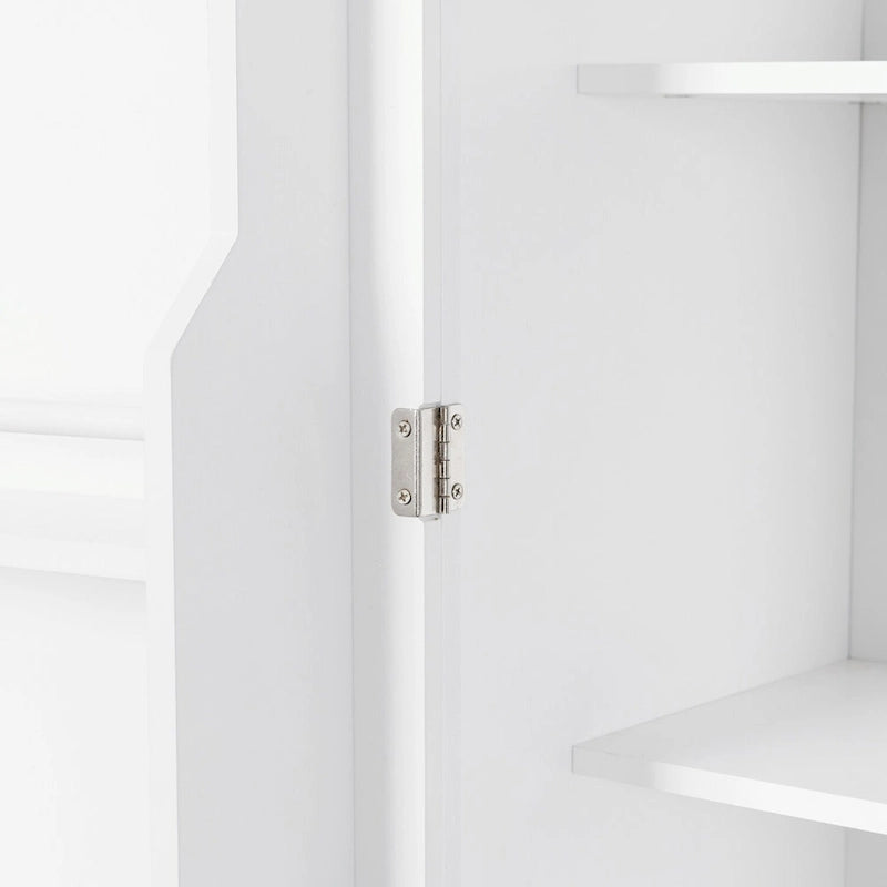 Bathroom Storage Cabinet with Doors and Drawer
