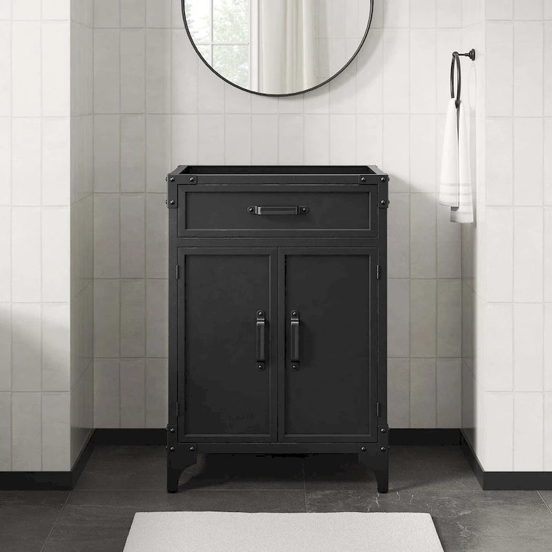 24 Bathroom Vanity Cabinet (Sink Basin Not Included)