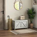 30" Farmhouse Storage Chest, Lift Top Box Organizer with Safety Hinge for Bedroom, Entryway, Living Room