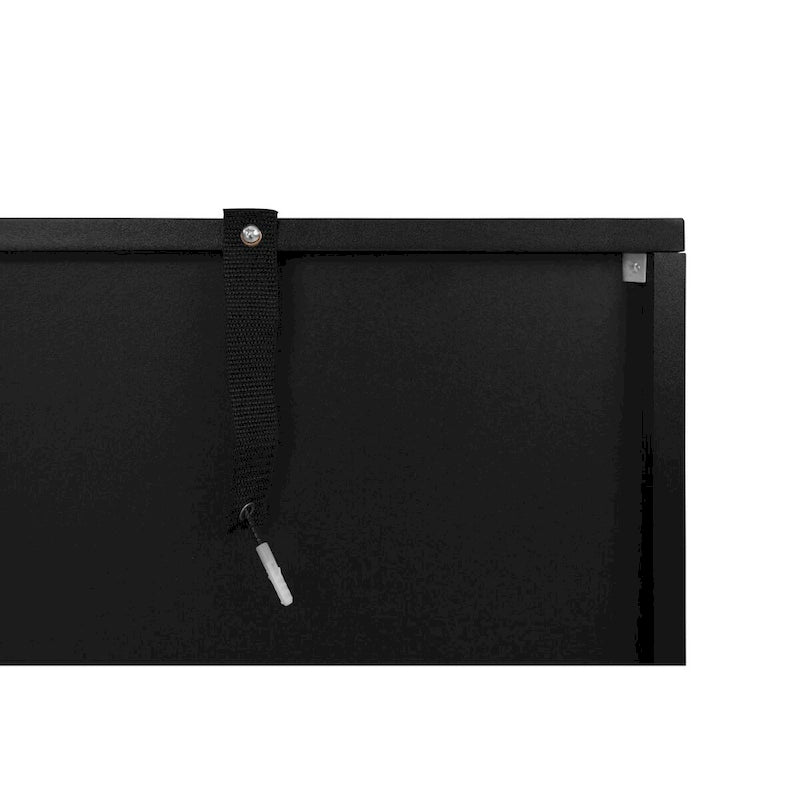 3-Door Storage Cabinet Sideboard Buffet with Adjustable Shelf